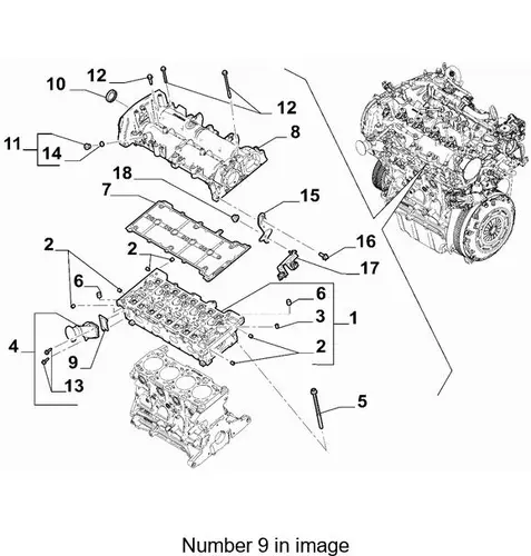 УПЛОТНЕНИЕ 55212676 FIAT