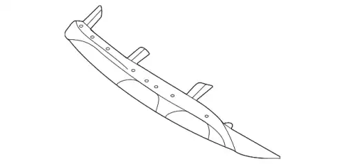 1678855905 BASIC CARRIER FOR BUMPER MB