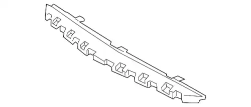 2058855005 BASIC CARRIER FOR BUMPER MB