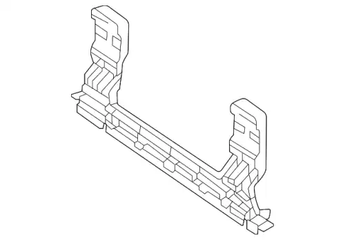 1678808100 BRACKET, BUMPER MB