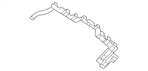1678853805 BRACKET, BUMPER MB