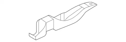BRACKET, BUMPER 2908859301 MB