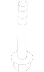 0009901819 COMBI-SCREW W FEATURE