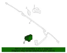 Датчик ABS MB 9079006004