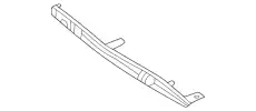 1678857303 COVER, BUMPER AREA MB