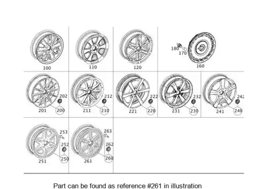 DISK WHEEL 4514012602C44B MB