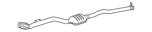 Intermediate Pipe ! \18>21 MB GLC 300 2.0L L4 253 490 69 01