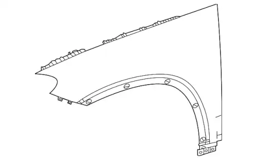 Крыло MB 167 880 24 00