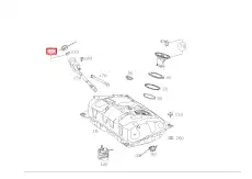0004700800 FUEL FILLER CAP MB