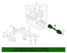 REAR AXLE SHAFT 2303507600 MB