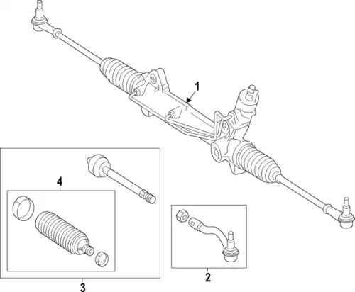 Tie Rod Boot ! \19>21 MB Sprinter 1500 2.0L L4 9074630000