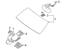 1676700300 WINDSHIELD MB