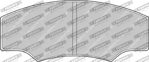 Тормозные колодки дисковые передняя ось FERODO FRP218H