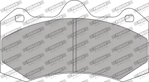 Тормозные колодки дисковые передняя ось FERODO FRP3114H