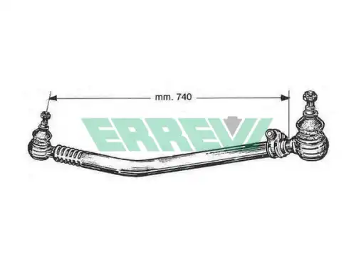 Рулевая тяга ERREVI 712909