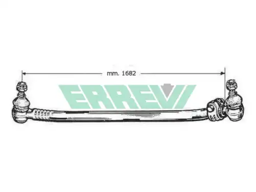 Рулевая тяга ERREVI 712726