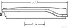 Фонарь задний HERTH+BUSS 83830055