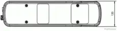 Фонарь задний HERTH+BUSS 83830055