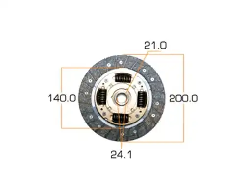 Диск сцепления EXEDY TYD008U