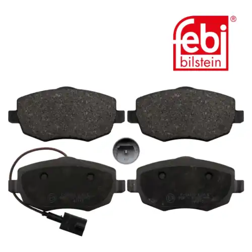 Тормозные колодки дисковые передняя ось FEBI 116097