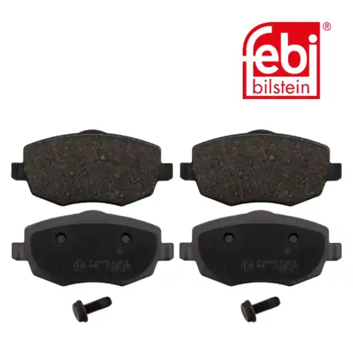 Тормозные колодки дисковые передняя ось FEBI 116098