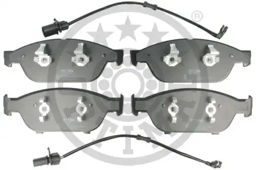 Тормозные колодки дисковые OPTIMAL BP-12552