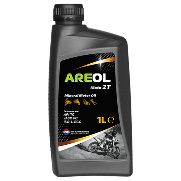 Моторное масло 2-х тактное AREOL Moto AR121 минеральное 1 л