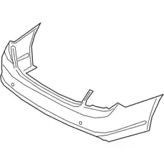 бампер 86640J6000 KIA