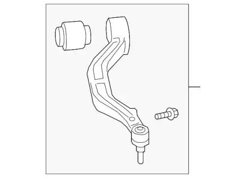 Рычаг подвески KIA 54505J6500