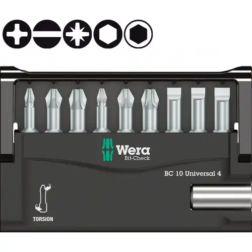 Bit-Check 10 Universal 4 WE-056159 WERA