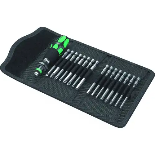 WE-059295 Kraftform Kompakt 60, 17 предметов WERA
