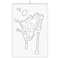 PUMP ASSY., OIL 151005R0003 HONDA