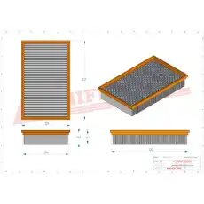 Фильтр воздушный HIFI ASP000503AB002