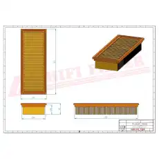Фильтр воздушный HIFI ASP000603AG003