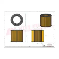 Фильтр воздушный HIFI ASR988401AF003