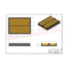 Фильтр воздушный HIFI SA12300