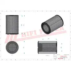 Фильтр воздушный HIFI SA16023