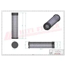 Фильтр воздушный HIFI SA16265