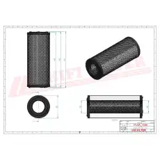 SA 16370 HIFI FILTER, ВОЗДУШНЫЙ ФИЛЬТР, ПОЛЬША