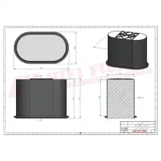 Фильтр воздушный HIFI SA16448