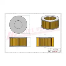 Фильтр воздушный HIFI SA19129