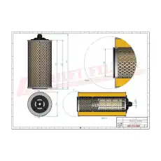 ГИДРАВЛИЧЕСКИЙ ФИЛЬТР SH52255 HIFI