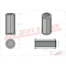  SH 62022 HIFI FILTER, ГИДРАВЛИЧЕСКИЙ ФИЛЬТР