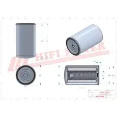 Гидравлический фильтр SH62037 HIFI
