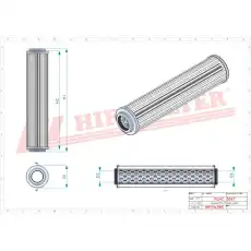 SH84126 Фильтр гидравлический HIFI