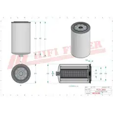 Топливный фильтр HIFI SN194