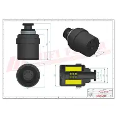 Фильтр масляный HIFI SO10117
