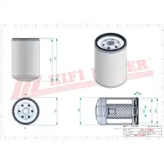 Фильтр масляный HIFI SO520