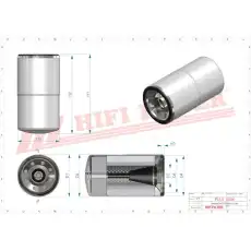 Фильтр масляный HIFI SO6110