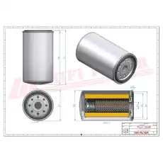 Фильтр масляный HIFI SO6221